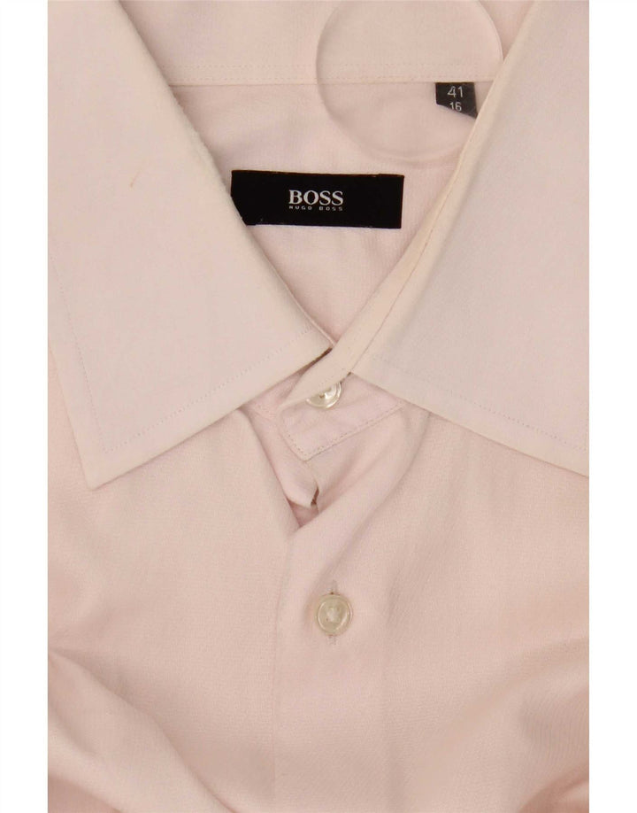Hugo Boss Herre formel skjorte str. 41 16 Large Pink