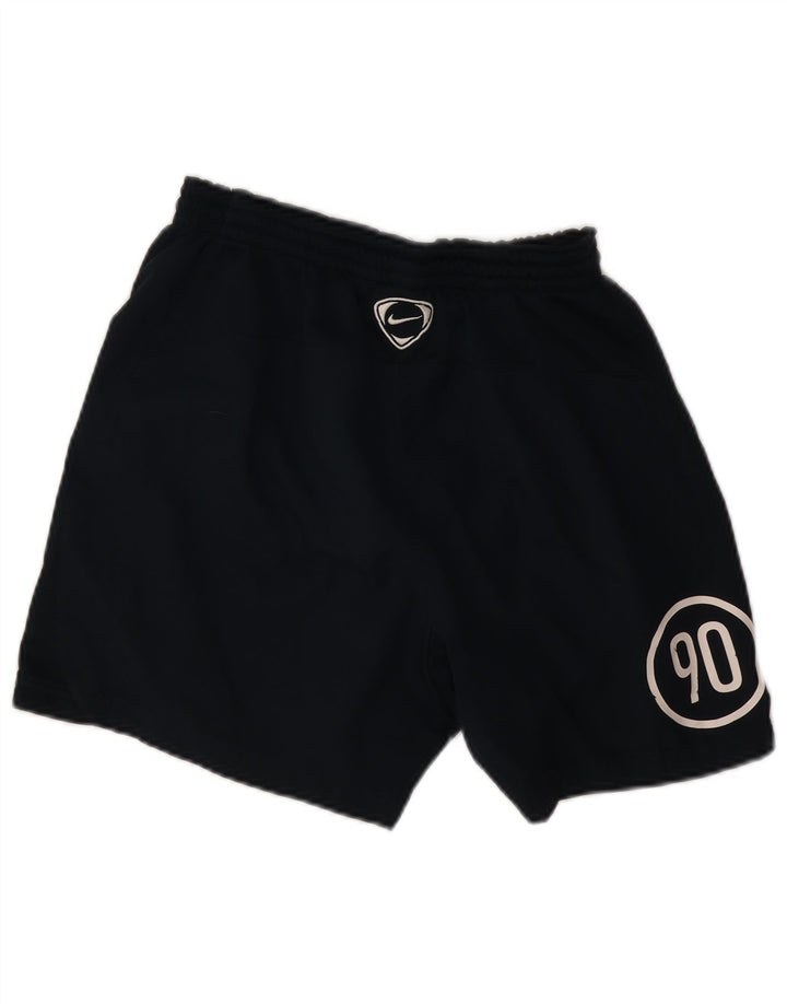 Nike Herre grafiske sportsshorts Små marineblå polyester