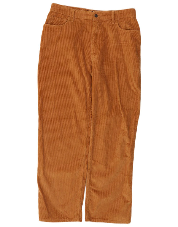 Hollister Dame Far Højtaljede fløjlsbukser US 11 Large W30 L29 Brun