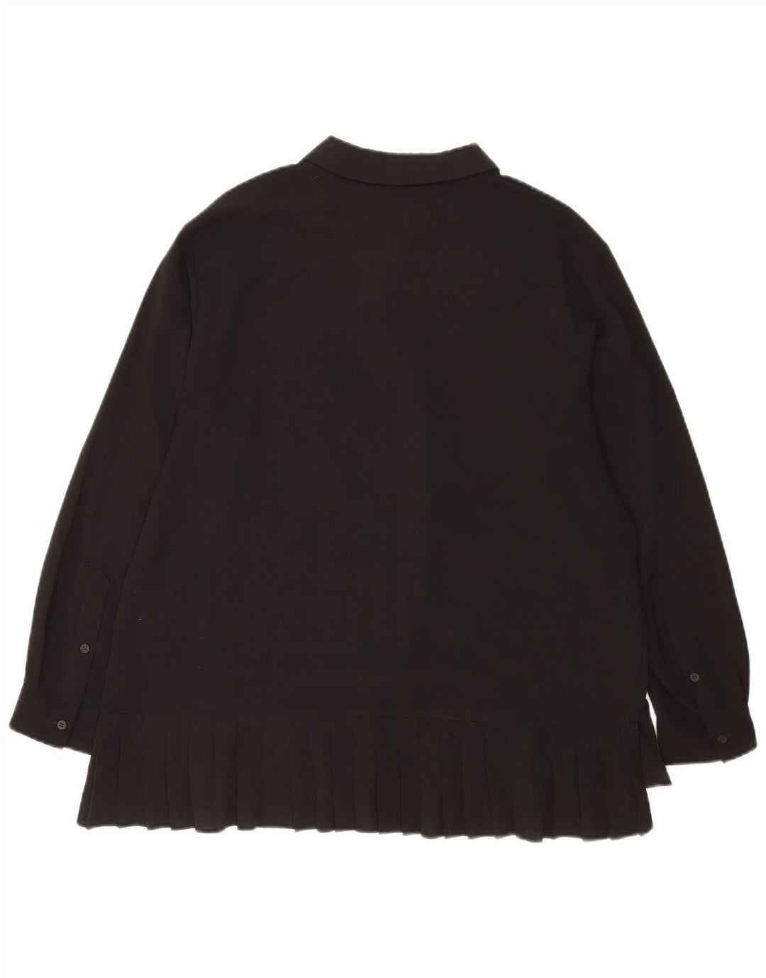French Connection Dame Loose Fit skjortebluse UK 14 Stor sort polyester