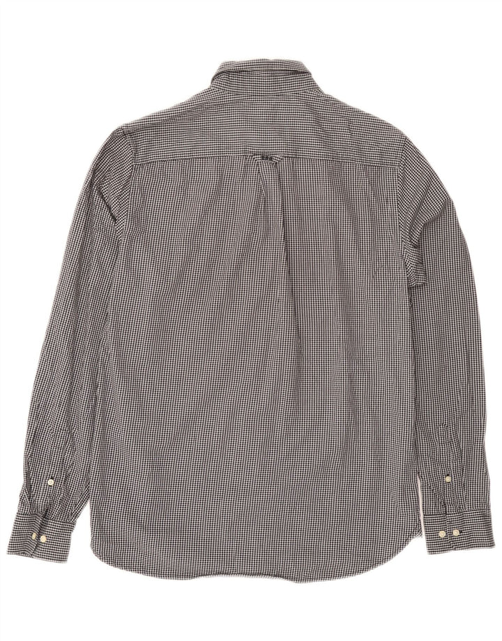 Superdry Herreskjorte Medium Sort Gingham Bomuld