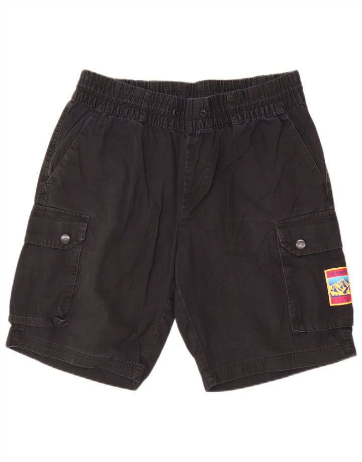 Adidas Herre Cargo Shorts Medium W30 Sort Bomuld