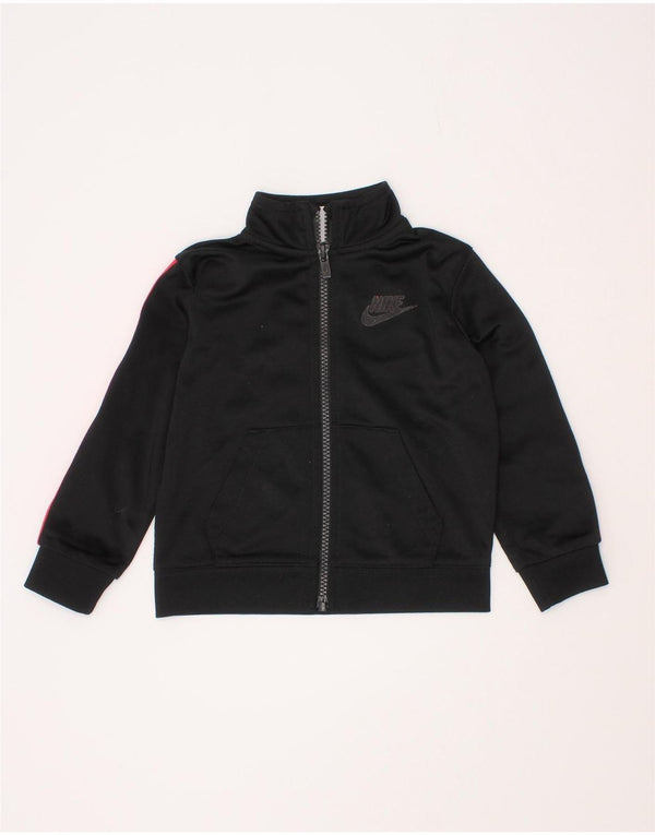 Nike Baby Boys Grafisk træningsdragt topjakke 18-24 måneder Sort Colourblock