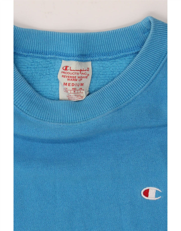 CHAMPION Mens Sweatshirt Jumper Medium Blue Cotton Vintage Champion and Second-Hand Champion from Messina Hembry 