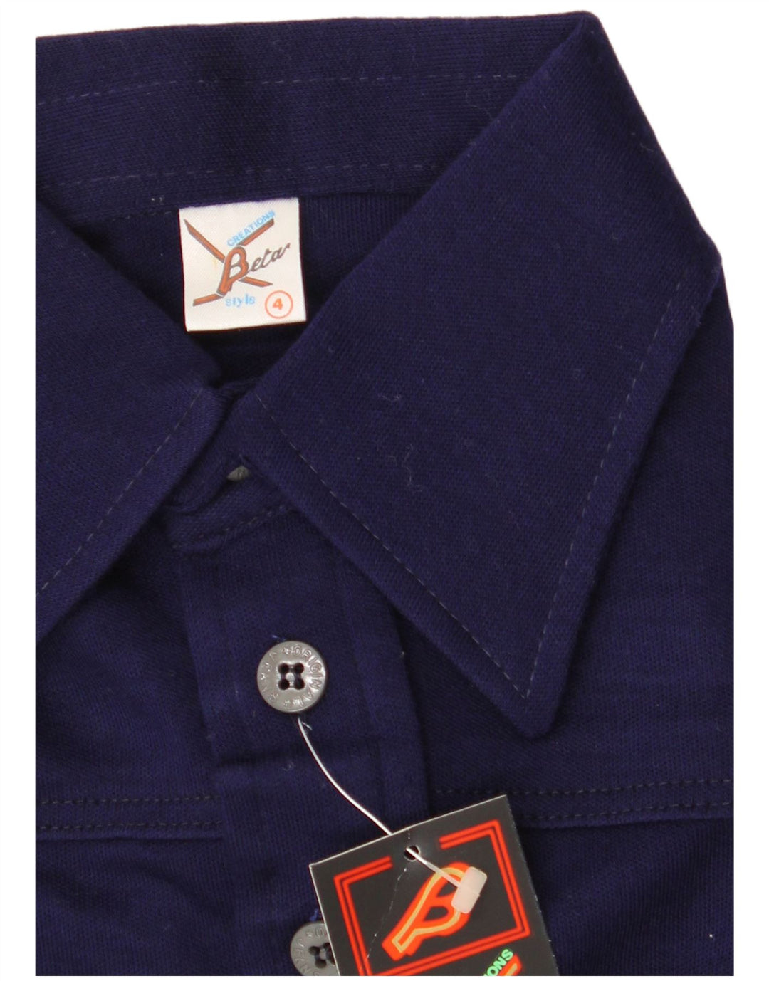 BETA Dame Pullover Shirt US 4 Small Navy Blue Akryl