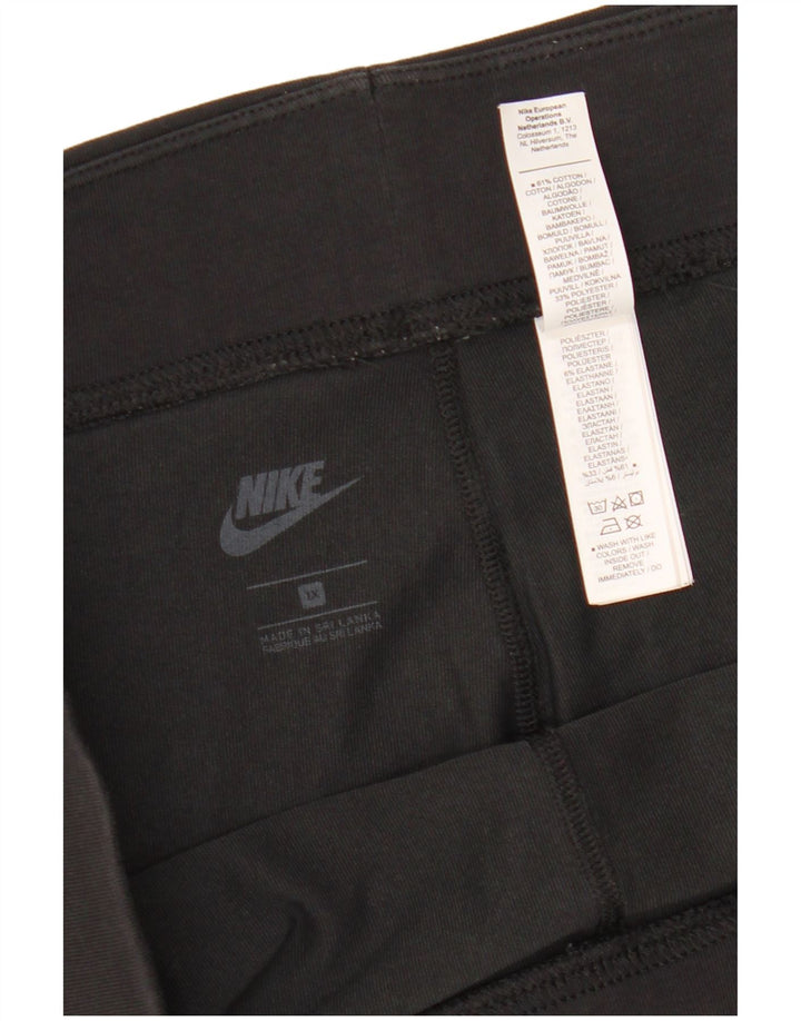 NIKE sportsshorts til kvinder UK 18 XL sort bomuld