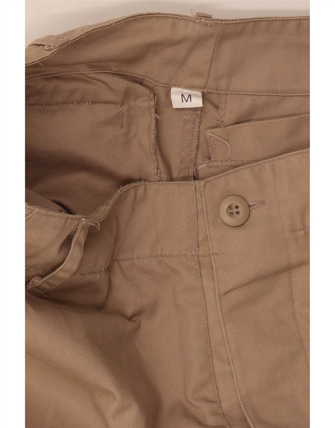 Vintage Herre joggers Cargo Bukser Medium W34 L31 Beige