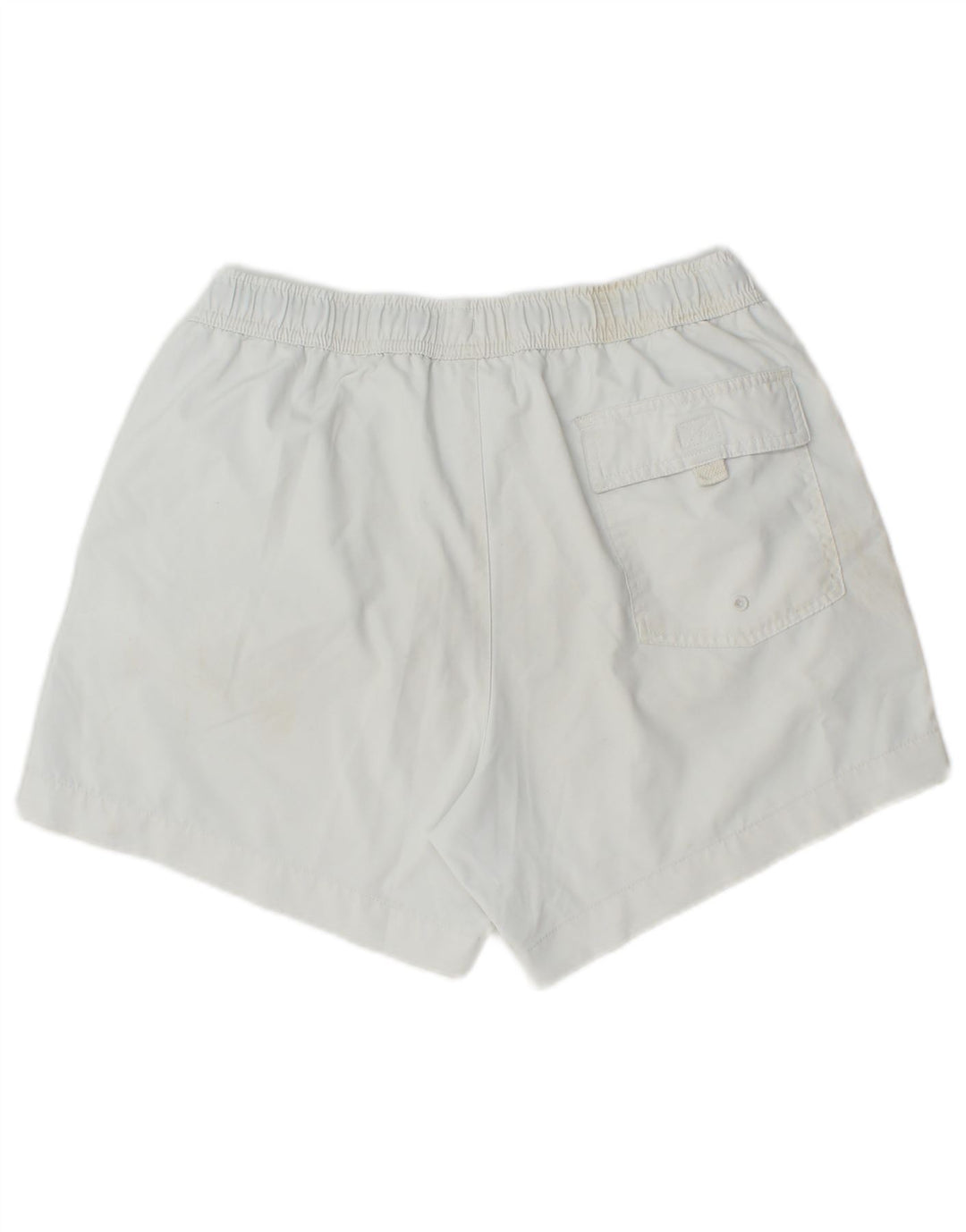 CHAMPION Mens Graphic Sport Shorts Large  White Colourblock Polyester