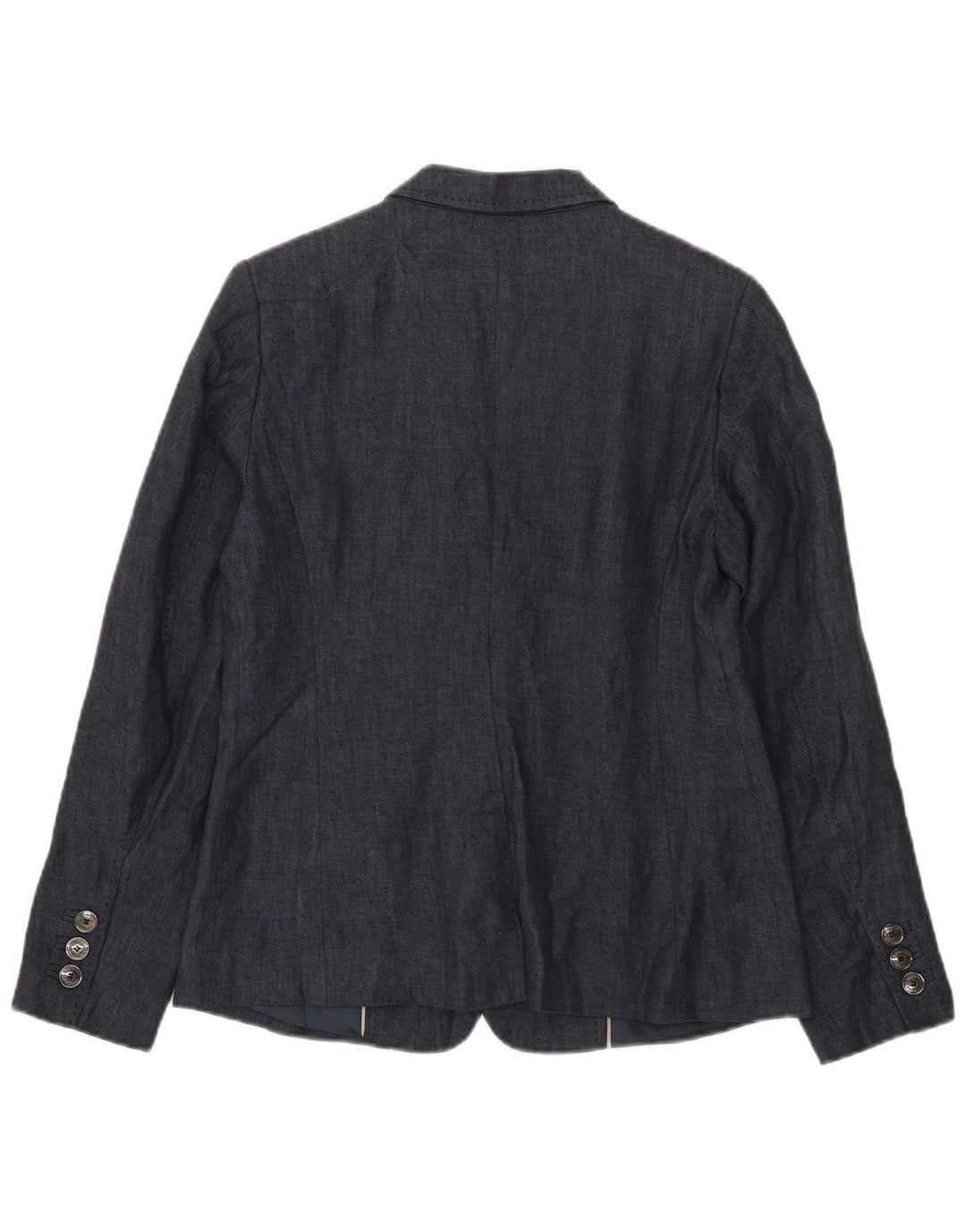 Marks & Spencer Dame Autograph Blazer Jacket UK 12 Medium Navy Blue