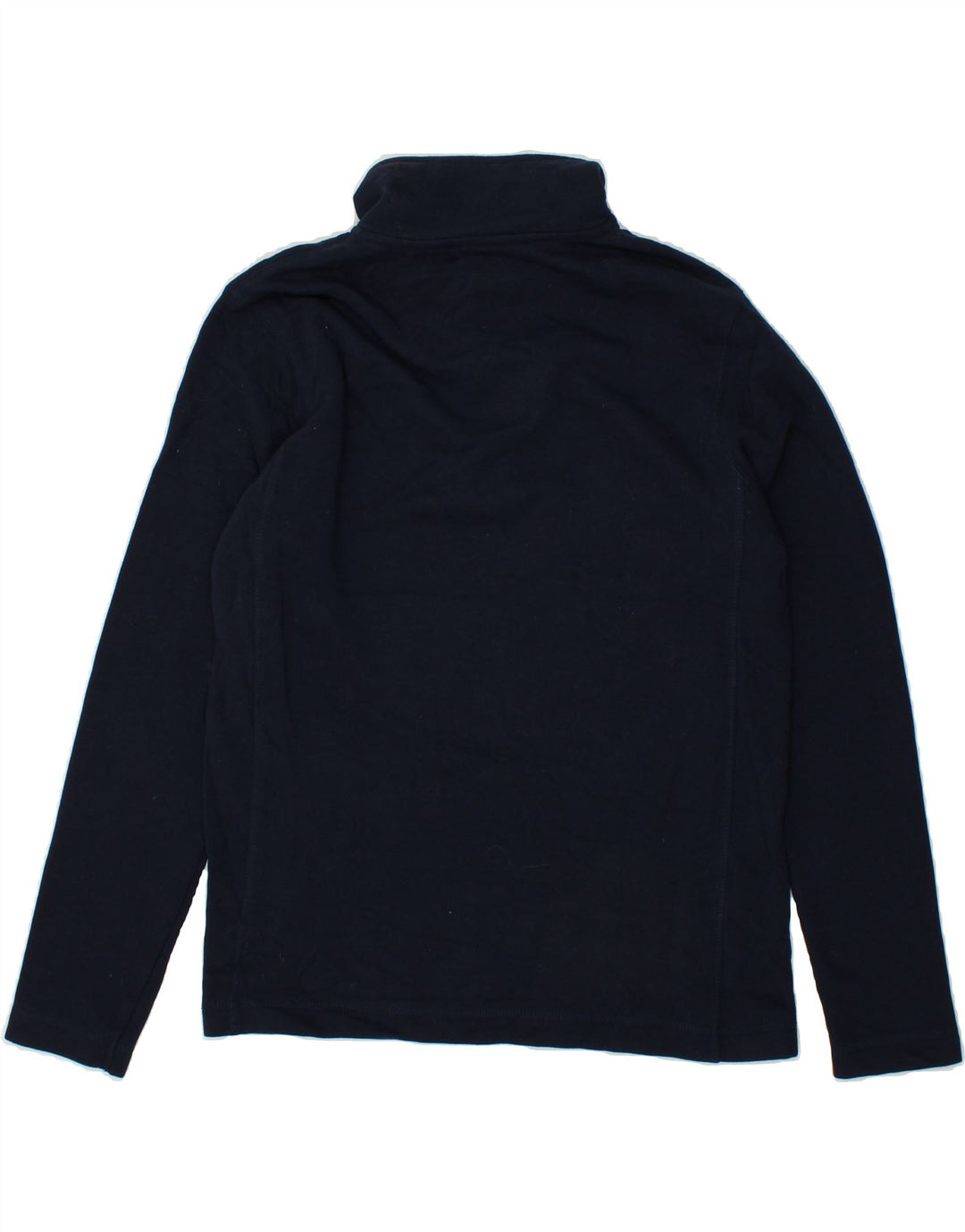 MOUNTAIN WAREHOUSE Mens Zip Neck Sweatshirt Jumper Small Navy Blue Cotton Vintage Mountain Warehouse and Second-Hand Mountain Warehouse from Messina Hembry 