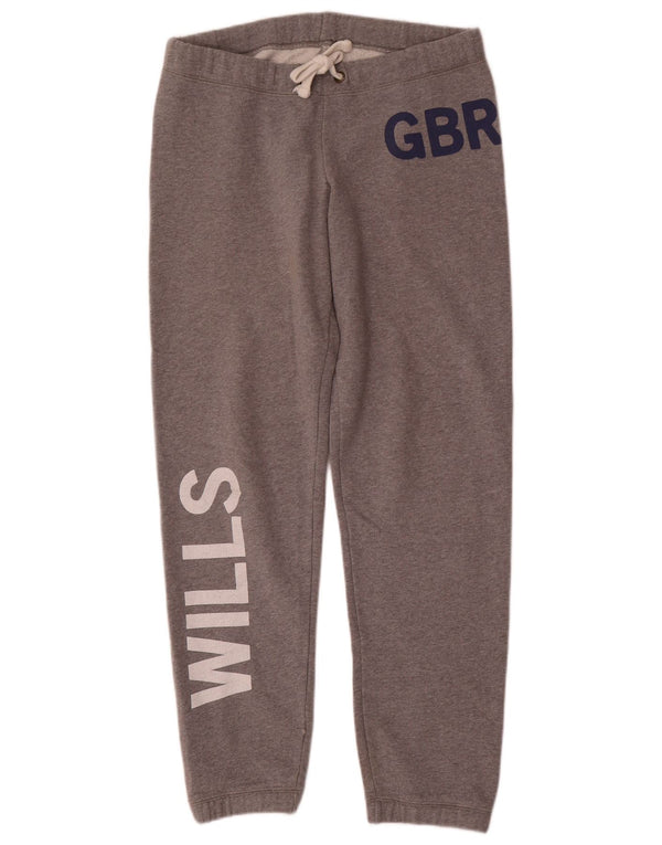 Jack Wills Dame træningsdragt Bukser Joggers UK 10 Small Grey Flecked