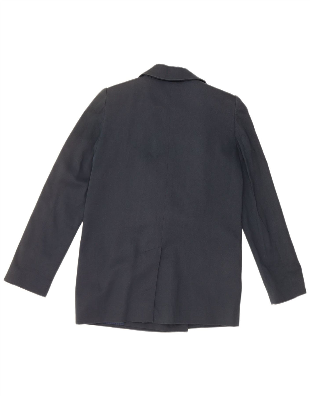 Rød Valentino Dame 1 Knap Blazer Jakke UK 12 Medium Navy Blue Bomuld