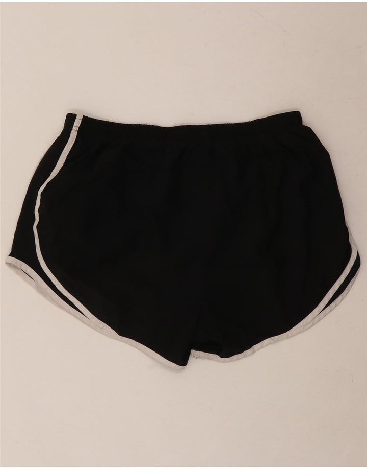 NIKE sportsshorts til kvinder UK 14 Stor sort polyester