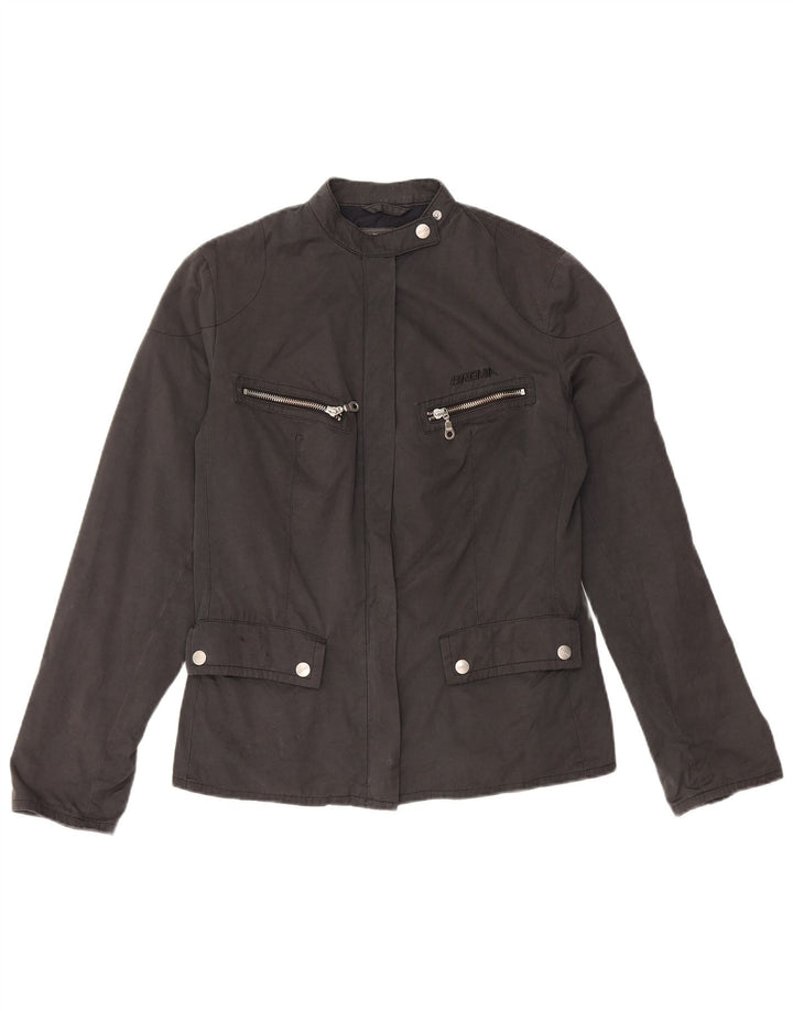 Brema Racerjakke til kvinder UK 8 Lille sort polyester