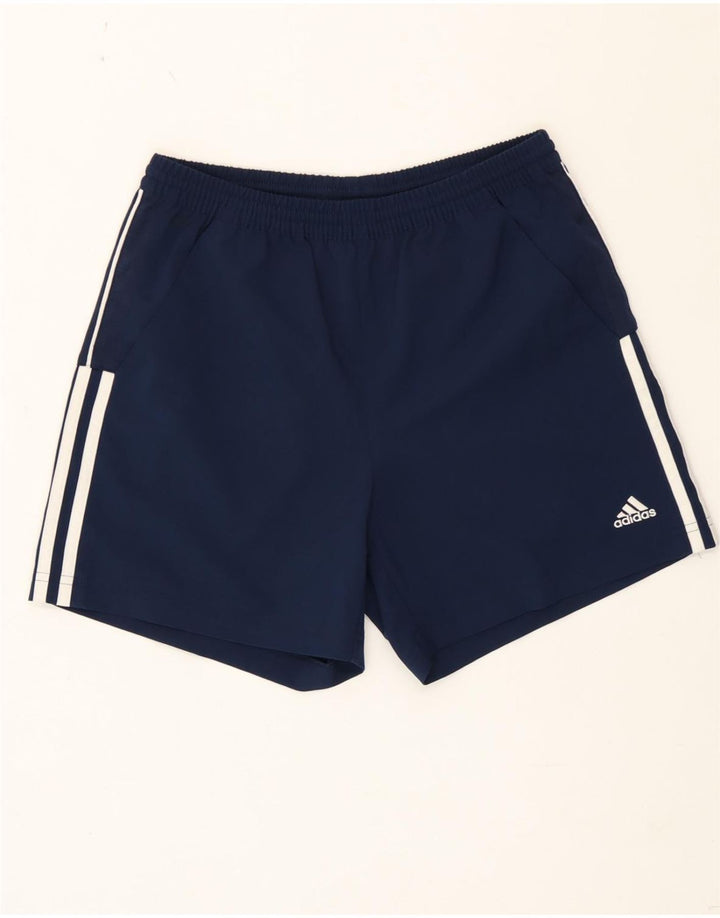 Adidas drenge sportsshorts 11-12 år marineblå polyester