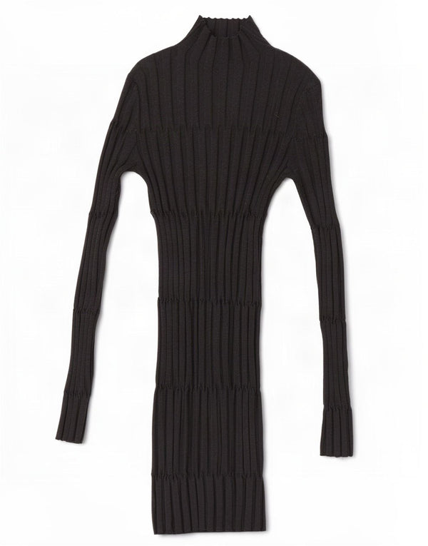 Zara Womens Bodycon Dress UK 8 Small Grå Polyester