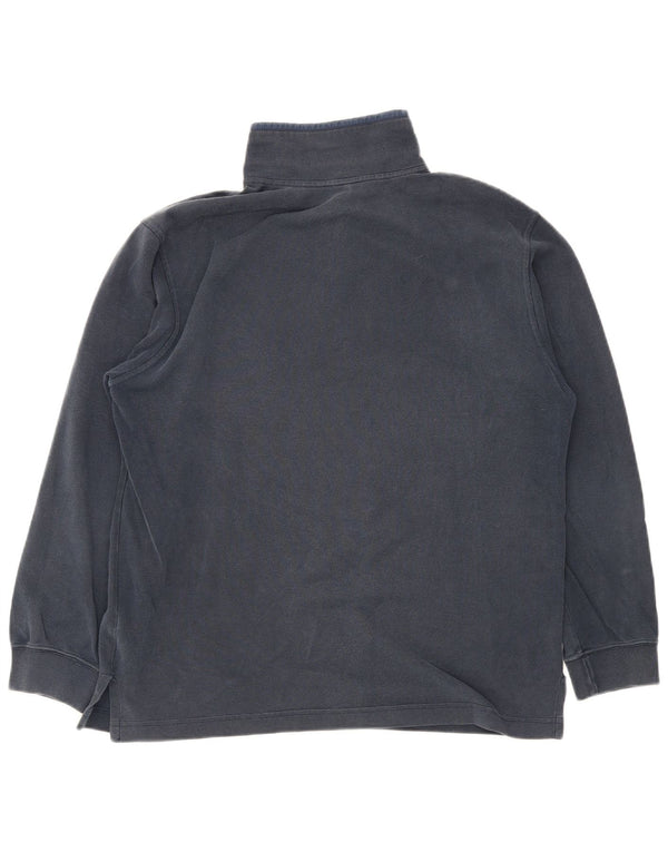 Paul & Shark Herre Yachting Zip Neck Sweatshirt Jumper Medium Navy Blue