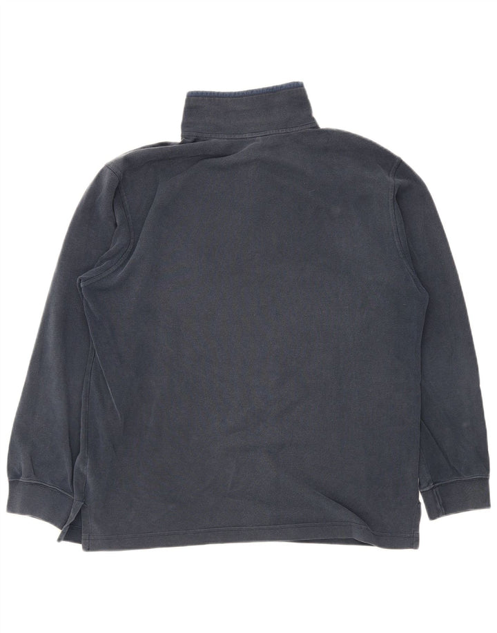 Paul & Shark Herre Yachting Zip Neck Sweatshirt Jumper Medium Navy Blue