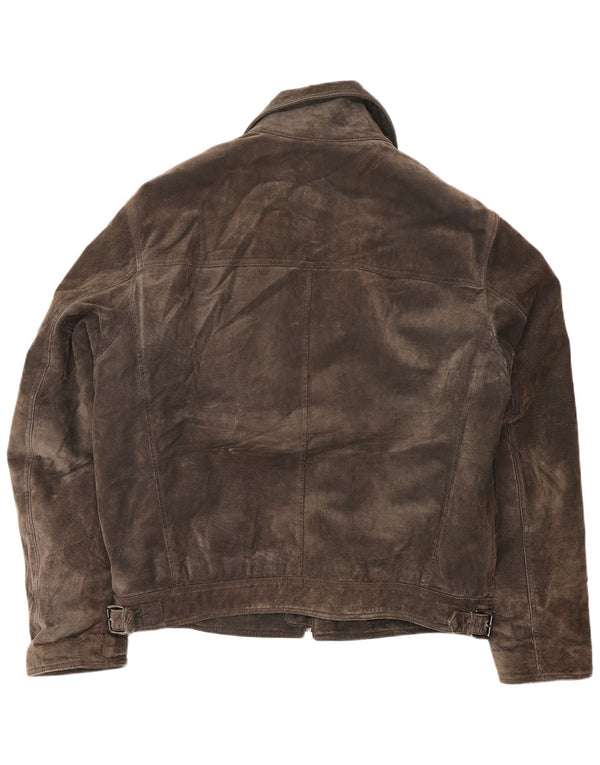 Bata and More Herre Ruskindsjakke IT 54 2XL Brunt Læder