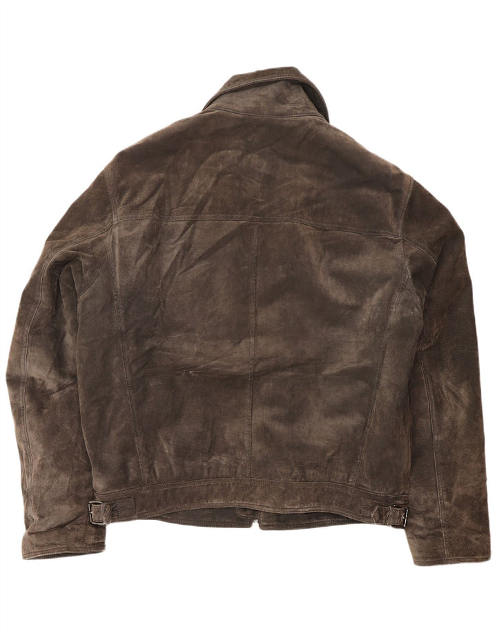 Bata and More Herre Ruskindsjakke IT 54 2XL Brunt Læder