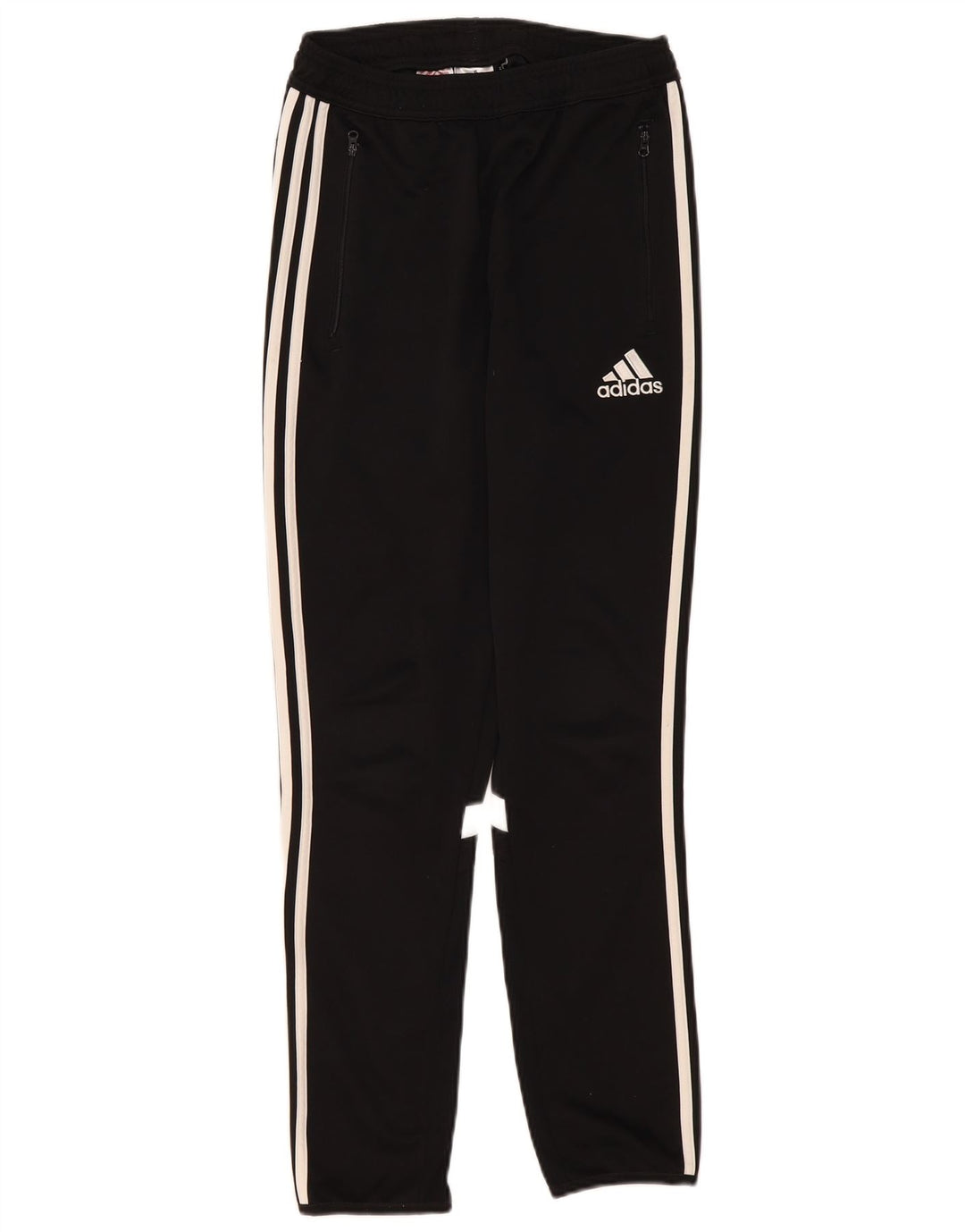 Adidas drenge Climacool træningsdragt bukser 13-14 år XL sort polyester