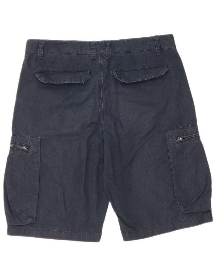 NIKE Herre Cargo Shorts W30 Medium Marineblå Bomuld