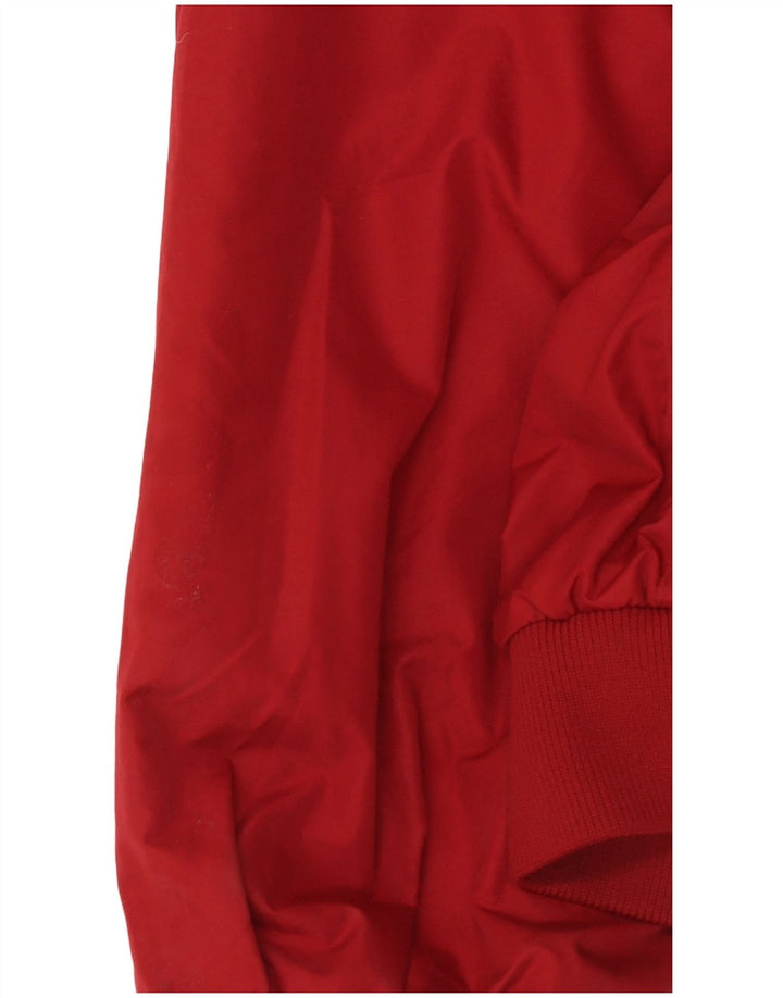 COLUMBIA Herre Oversized Windbreaker Jacket UK 46 3XL Rød Colourblock