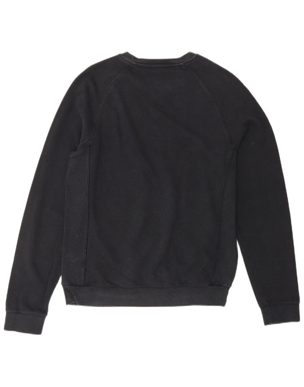 REISS Sweatshirt Jumper UK 14 Medium Marineblå Bomuld