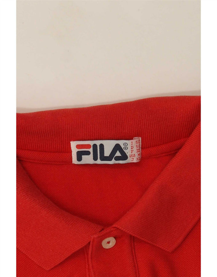 Fila Poloskjorte til mænd IT 50 Medium Rød