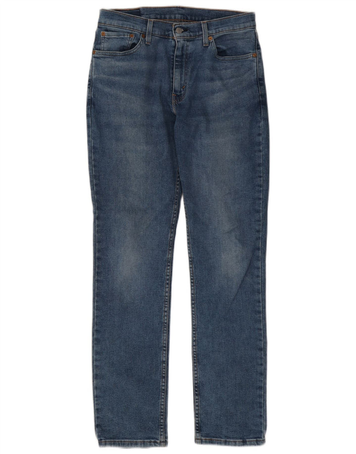 Levi's Herre 511 Slim Jeans W32 L32 Blå Bomuld