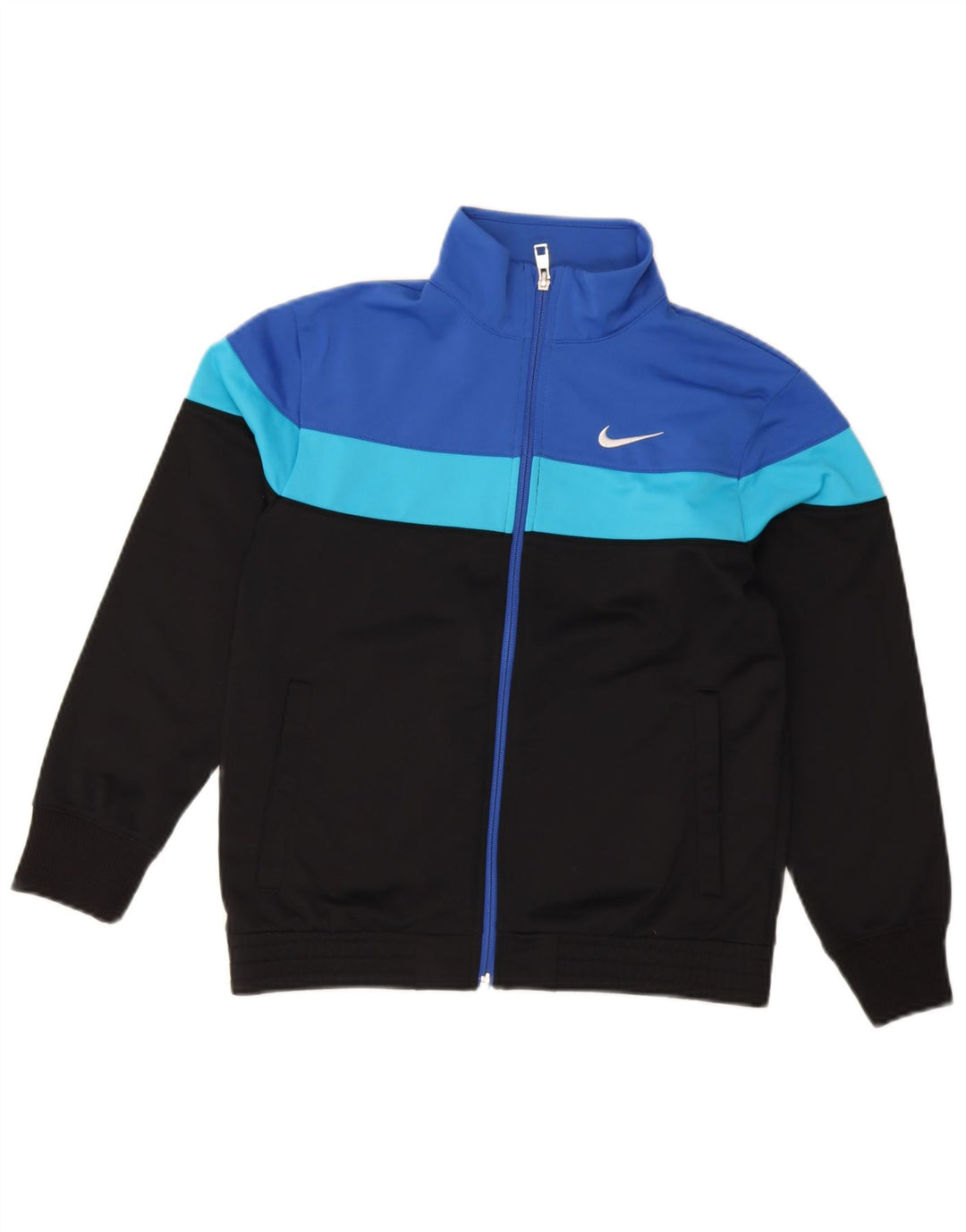Nike drenge træningsdragt topjakke 12-13 år Stor sort farveblok
