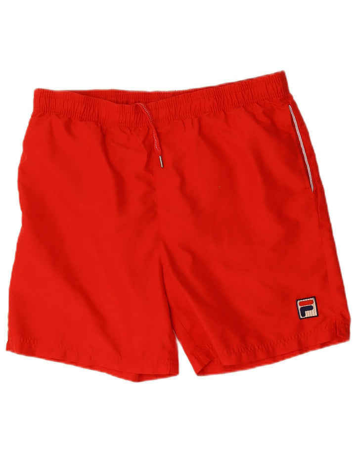 Fila Badeshorts til mænd Medium Rød Polyester