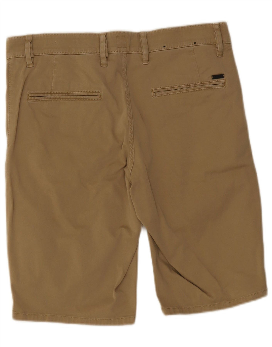 Hugo Boss Herre Chino Shorts W32 Medium Brun Bomuld