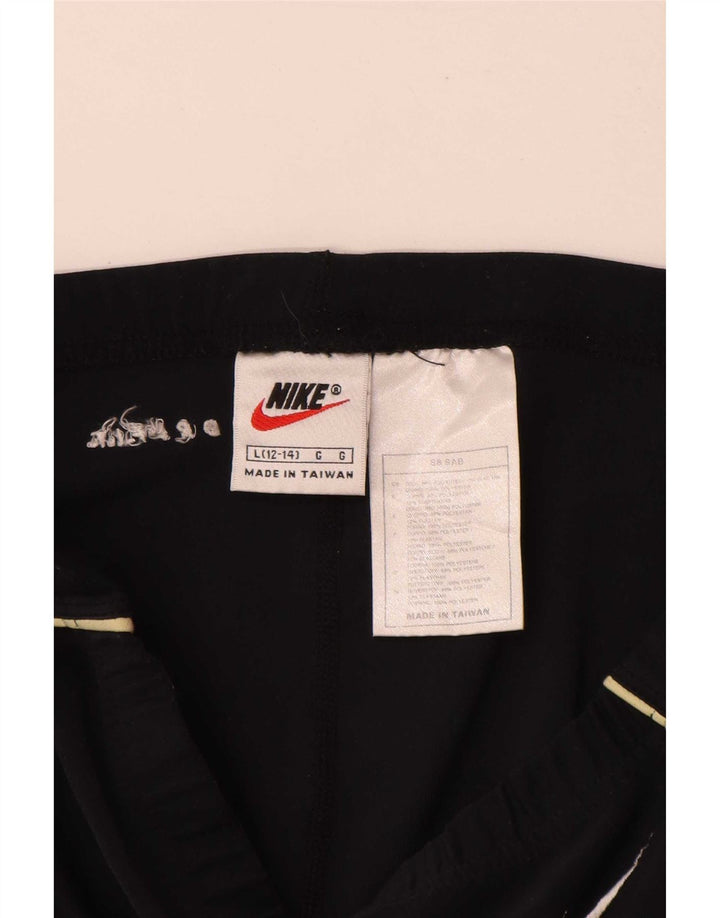 Nike Dame Leggings US 12/14 Large Black Polyester