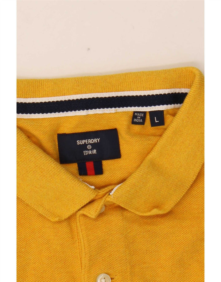 Superdry Polo Shirt til mænd, stor gul