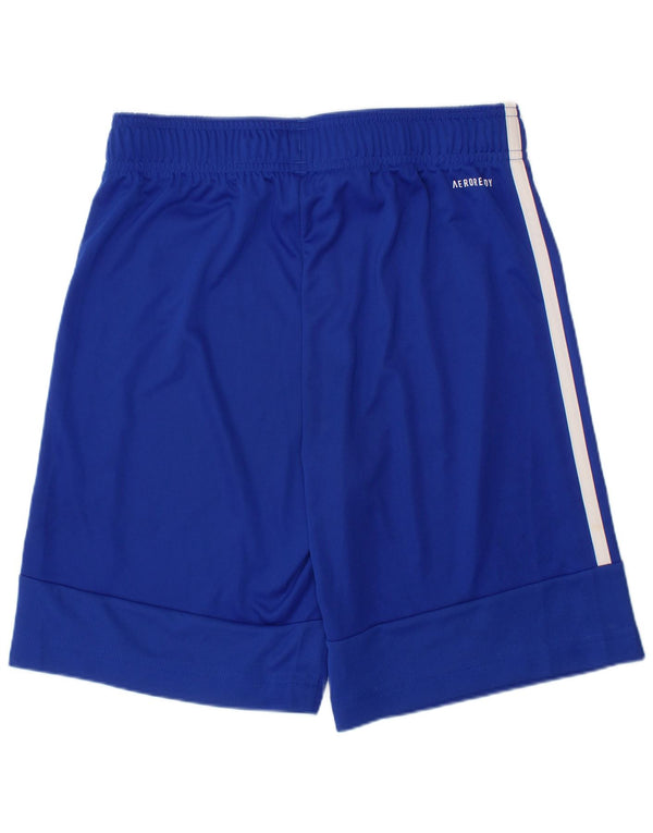 ADIDAS Aeroready Sportsshorts til drenge 11-12 år Blå polyester