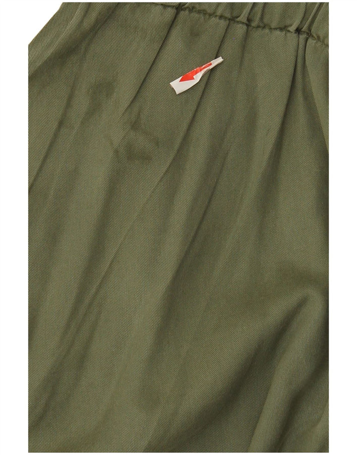 Zara Dame A-Line Kjole UK 12 Medium Khaki