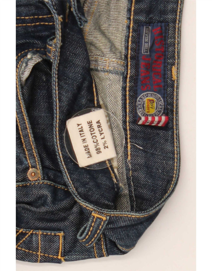 Roy Rogers Dame Slim Jeans W24 L28 Marineblå Bomuld