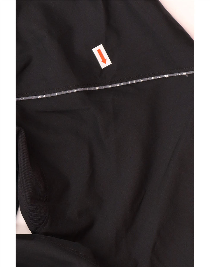 NIKE Regnjakke til mænd UK 42/44 Stor sort polyester