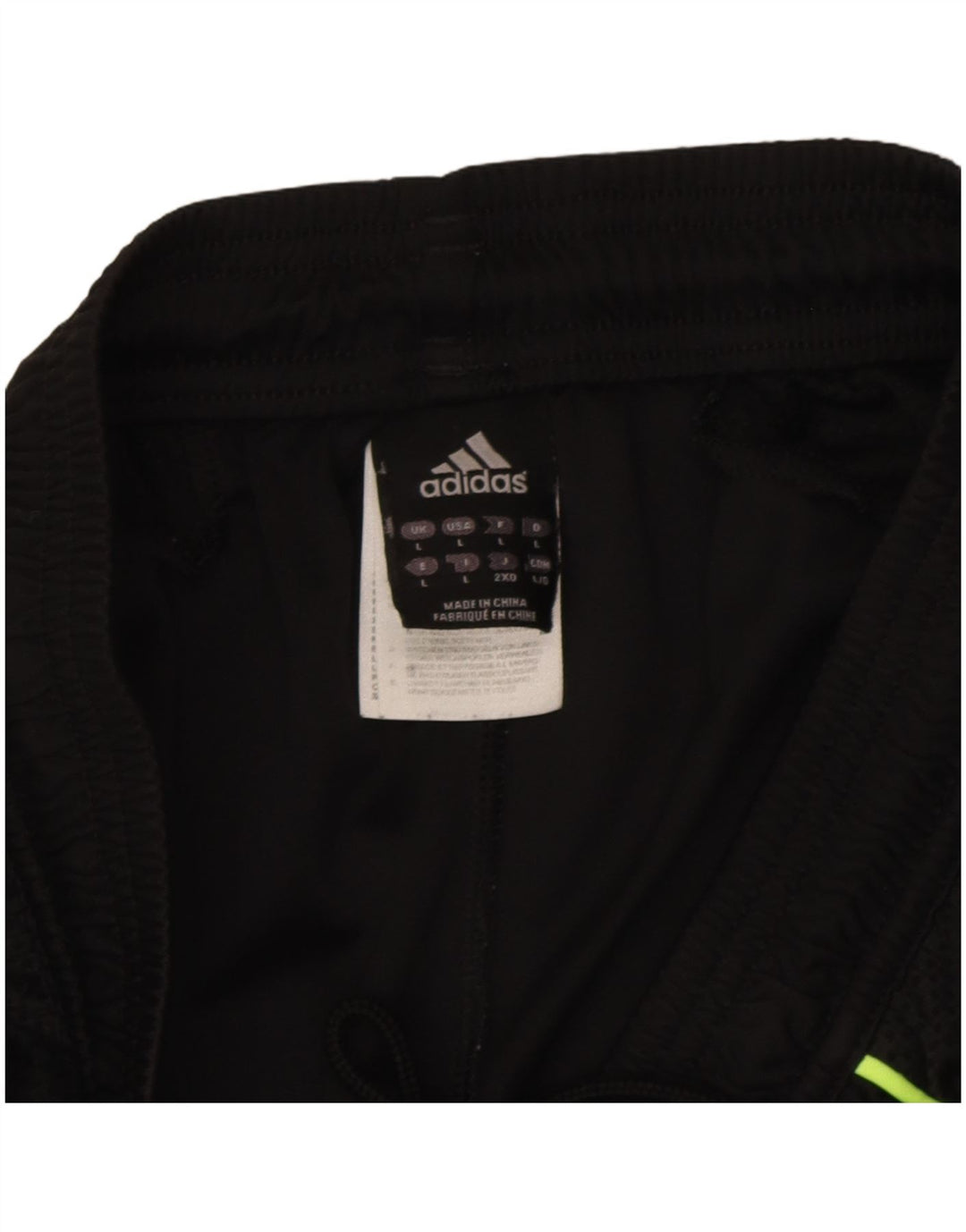 Adidas Herre Climacool Sports Shorts Large Black Colourblock Polyester