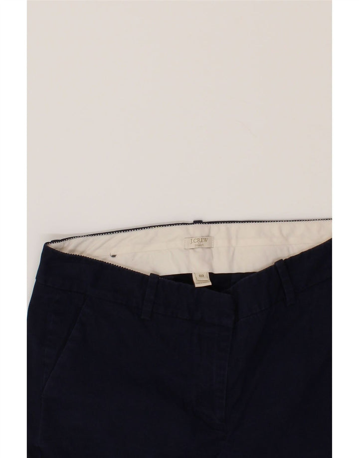 J. CREW Womens Stretch Chino Trousers US 8 Medium W30 L32 Navy Blue Vintage J. Crew and Second-Hand J. Crew from Messina Hembry 