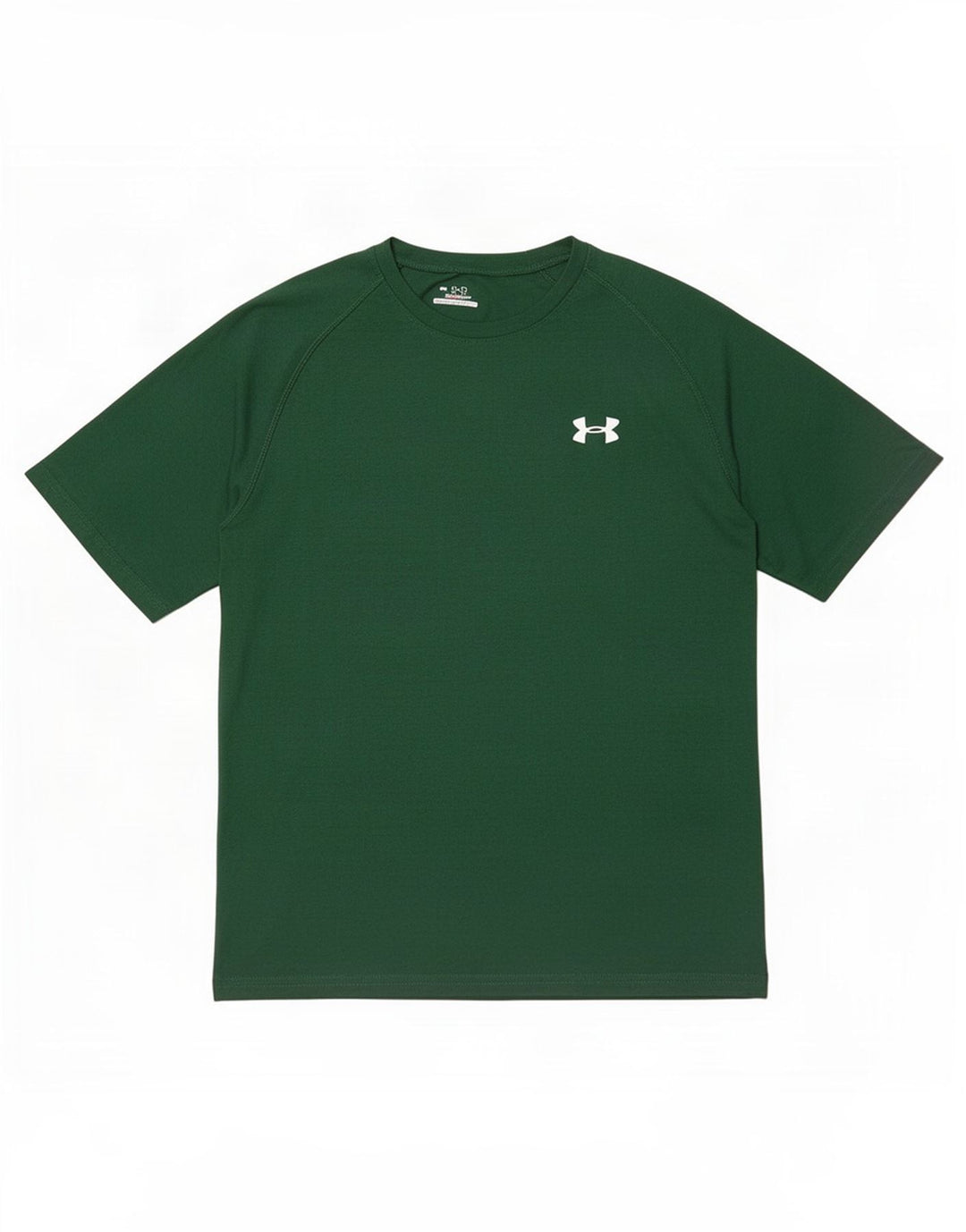 Under Armour Herre Heat Gear T-Shirt Top Medium Grøn Polyester