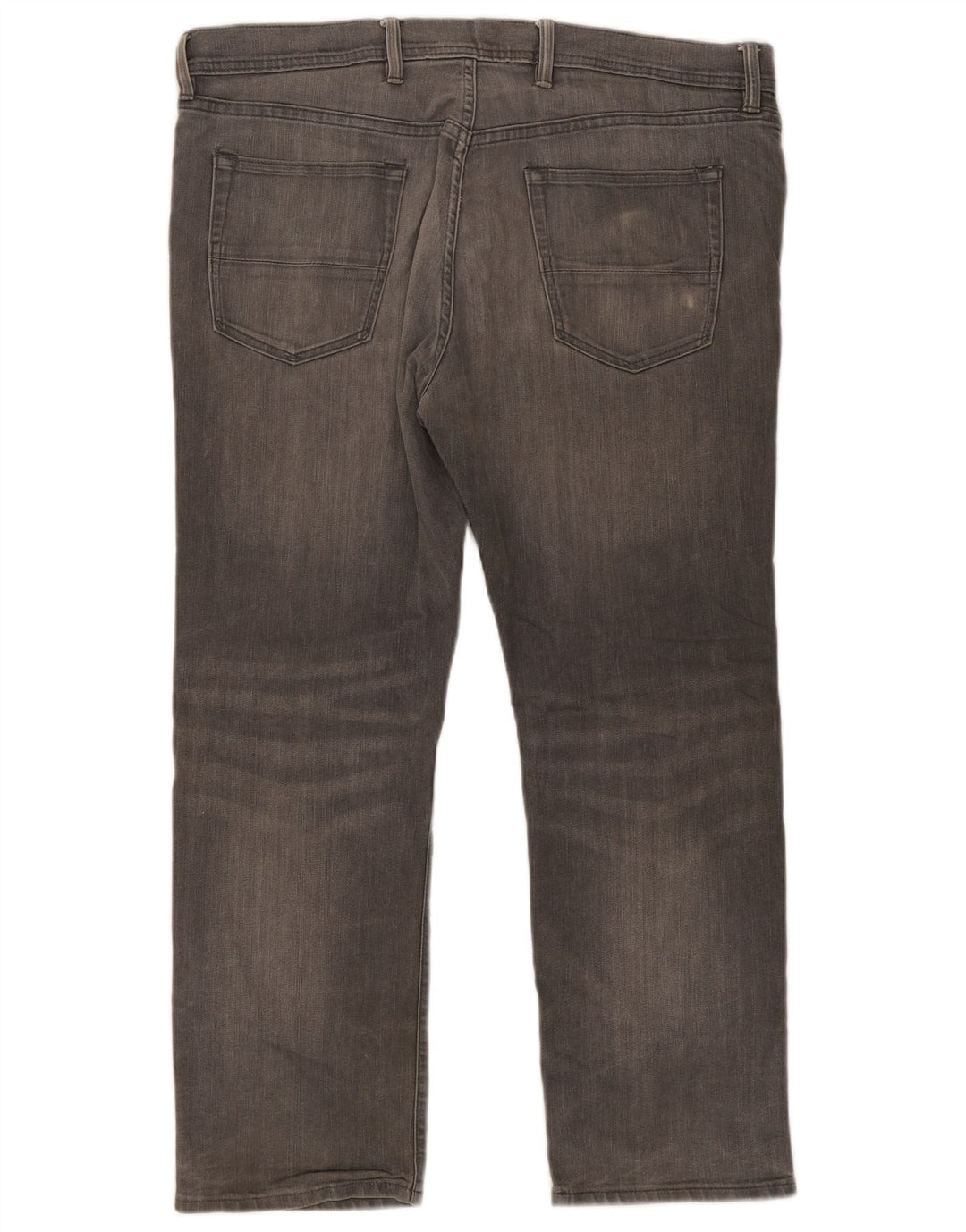 Marks & Spencer Straight Jeans til mænd W40 L29 Grå bomuld
