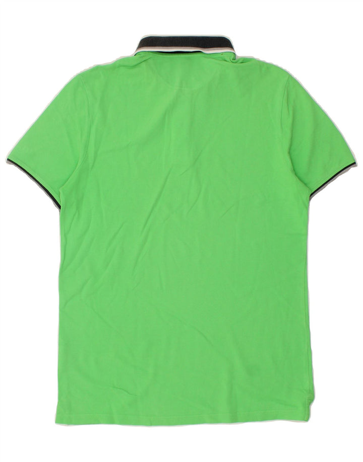 CHAMPION Mens Polo Shirt Medium Green Cotton Vintage Champion and Second-Hand Champion from Messina Hembry 