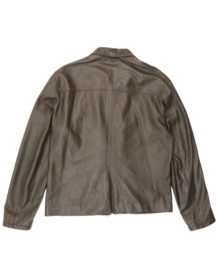 Vintage herre læderjakke UK 40 Stor brunt læder