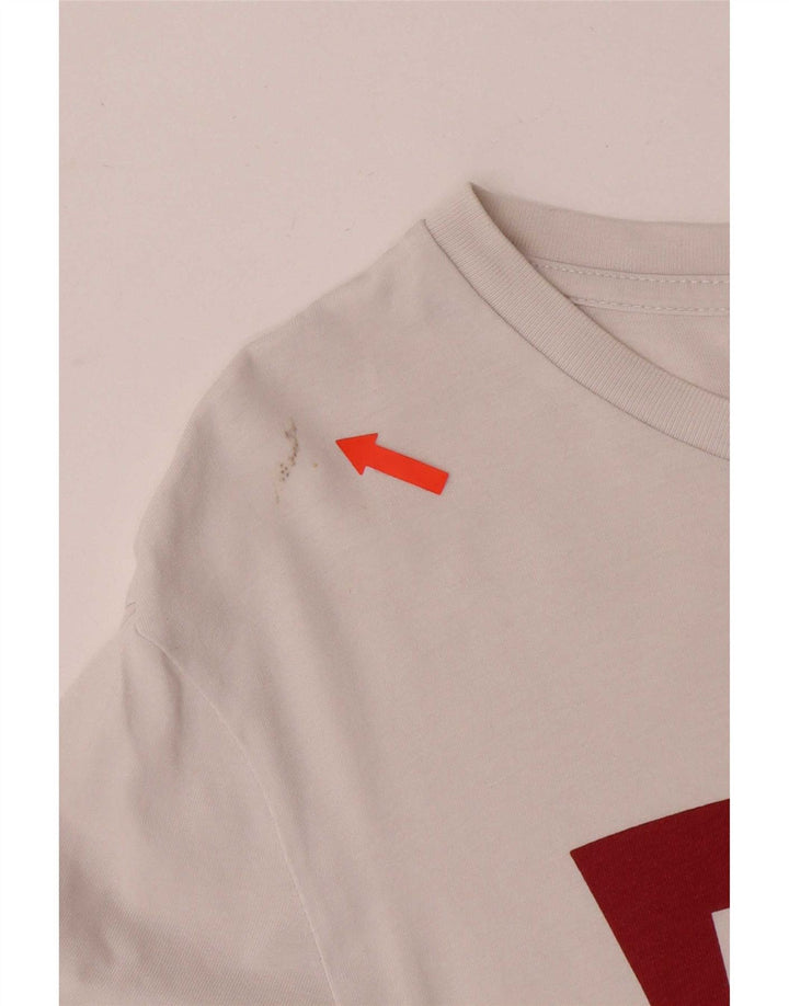 Levi's Herre Regular Fit grafisk T-shirt Top Lille hvidt bomuldslogo