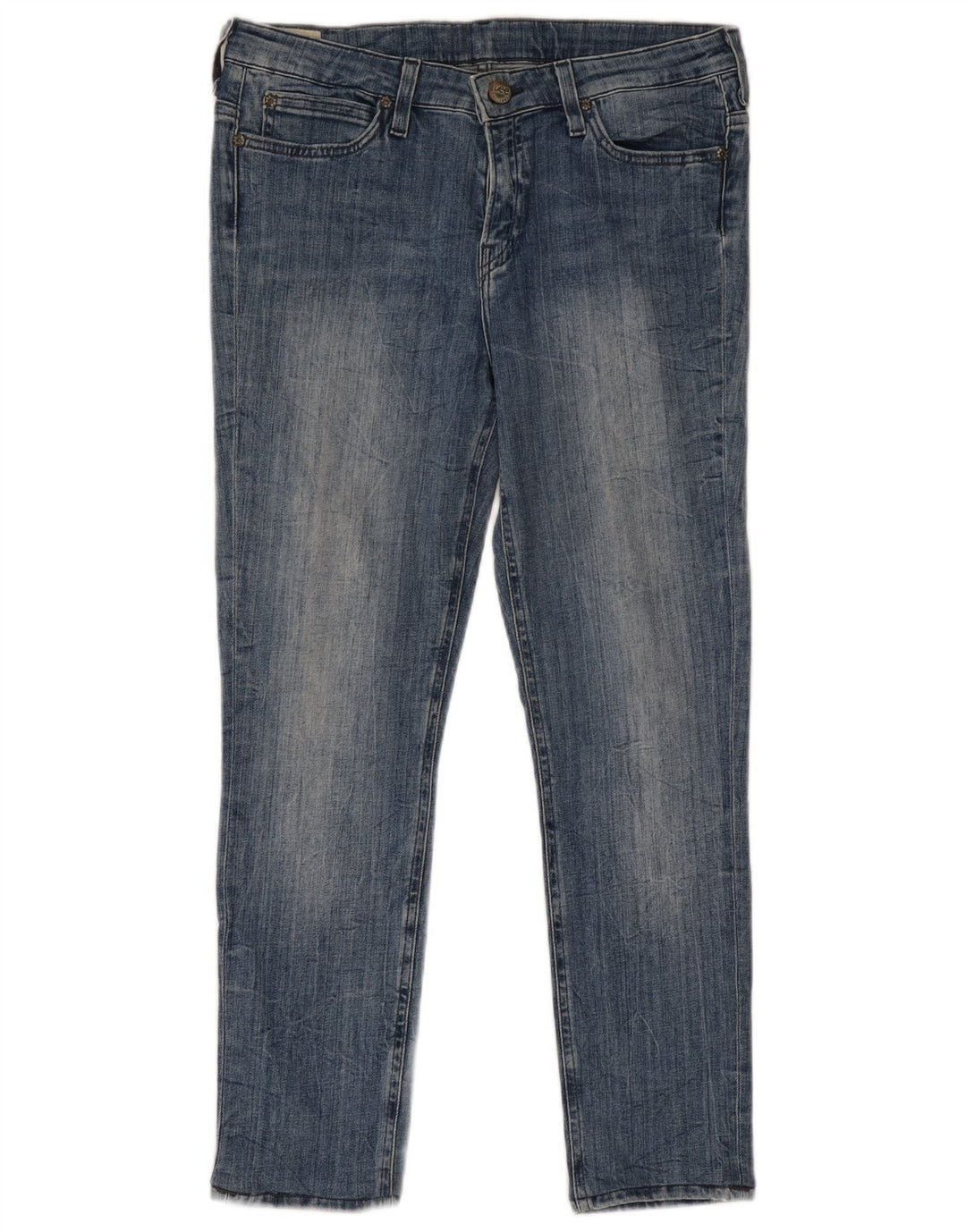 Lee Dame Scarlett Slim Jeans W31 L26 Blå Bomuld