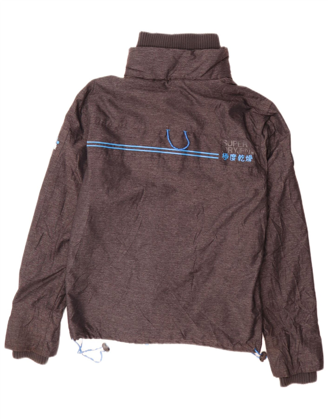 Superdry Herre Windattacker Windbreaker Jacket UK 36 Small Grå Nylon