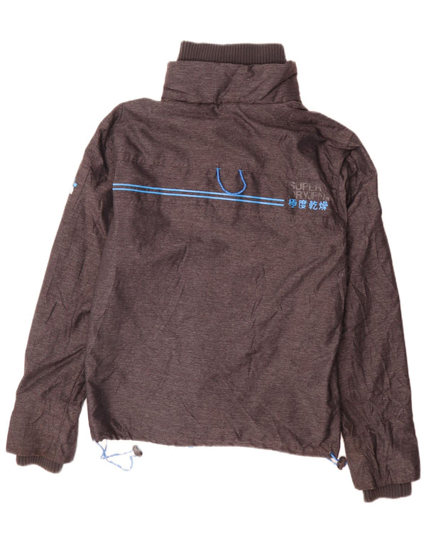Superdry Herre Windattacker Windbreaker Jacket UK 36 Small Grå Nylon