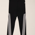 ADIDAS Girls Aeroready Leggings 11-12 Years  Black Polyester Vintage Adidas and Second-Hand Adidas from Messina Hembry 